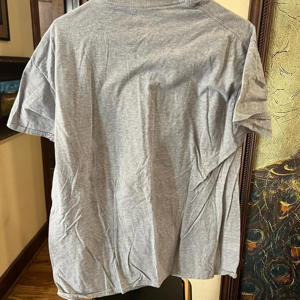 Lot of 3 Hanes Light Gray Men's Short Sleeve Tee